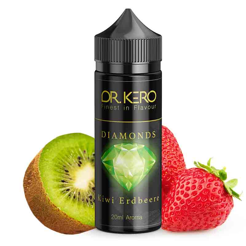 Dr. Kero Diamonds Aroma Kiwi Erdbeer 20ml